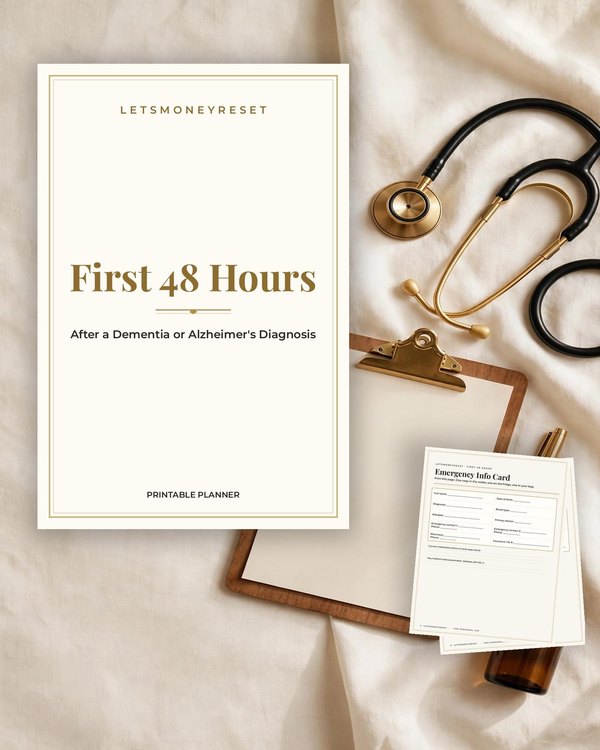 Dementia Caregiver Planner cover