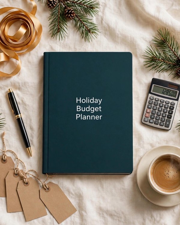 Holiday Budget Planner Printable cover