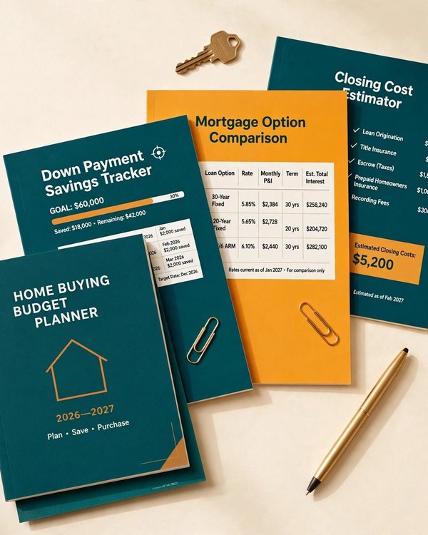 Home Buying Budget Planner cover