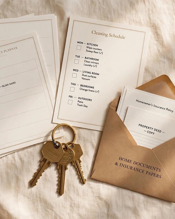 Home Management Binder Printable cover