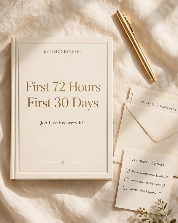 Job Loss Recovery Planner cover