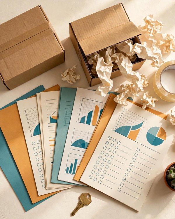 Moving Budget Planner Printable cover