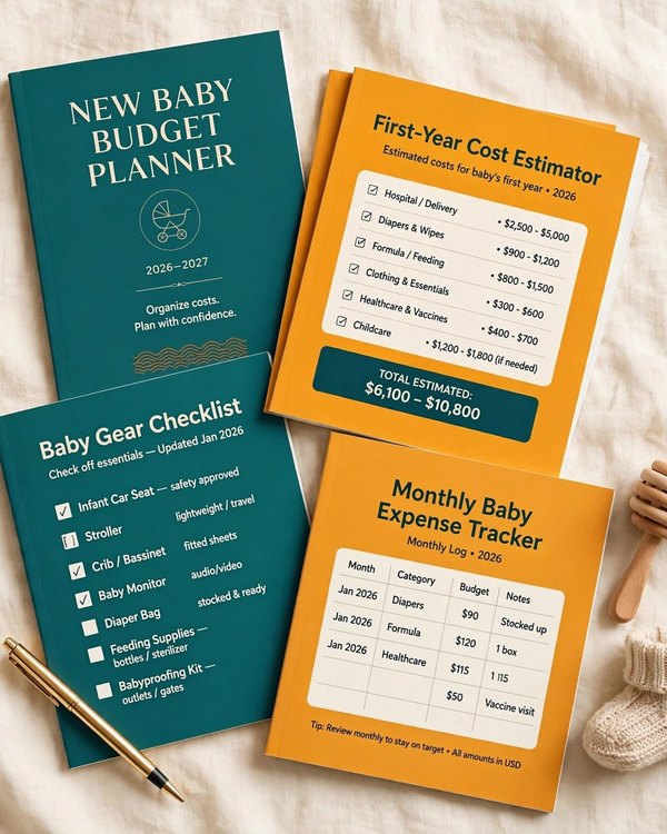 New Baby Budget Planner cover