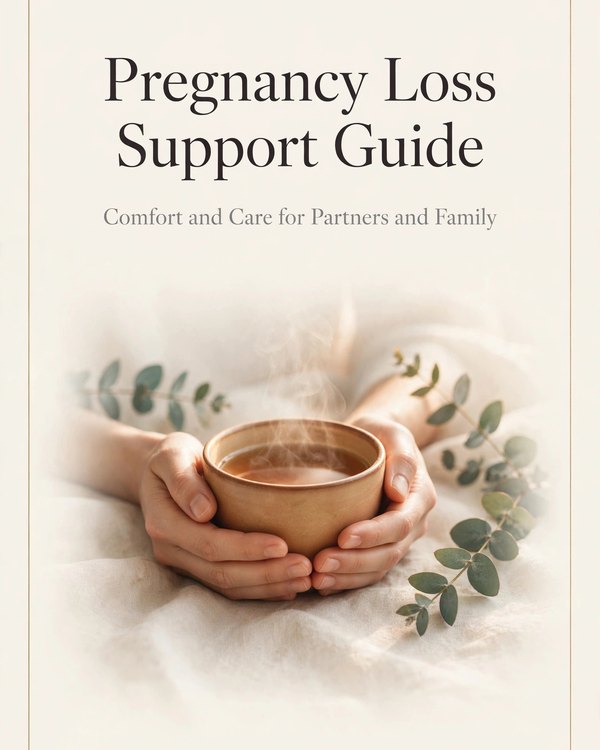 Pregnancy Loss Support Guide Printable cover