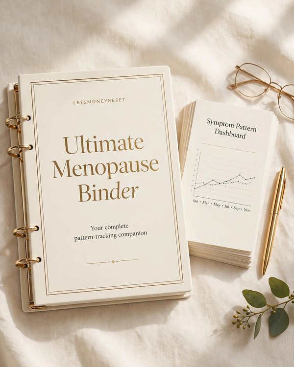 Ultimate Menopause Binder Printable Planner cover