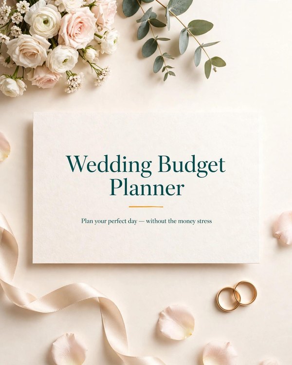Wedding Budget Planner cover